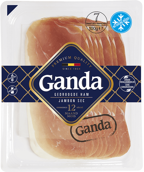 Ganda Ham vacuum 100 gr