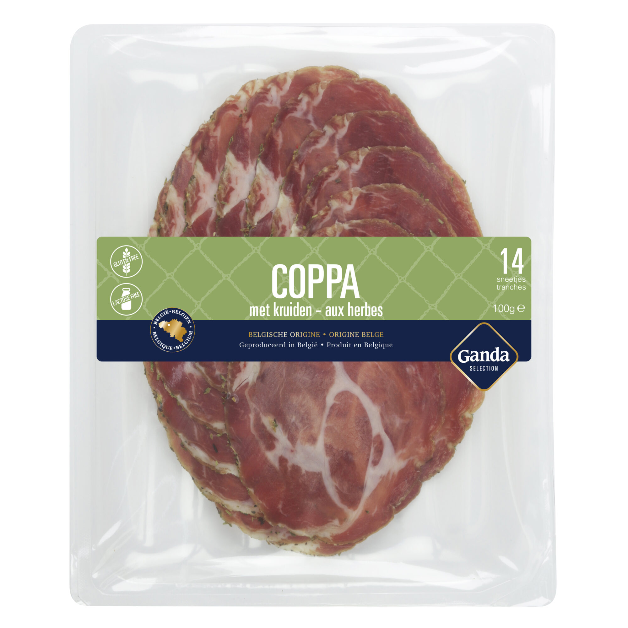 Coppa met kruiden 100gr